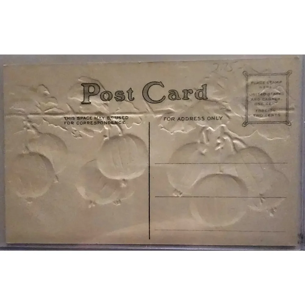Lot Of Four Vintage Antique Embossed Postcards Fruit